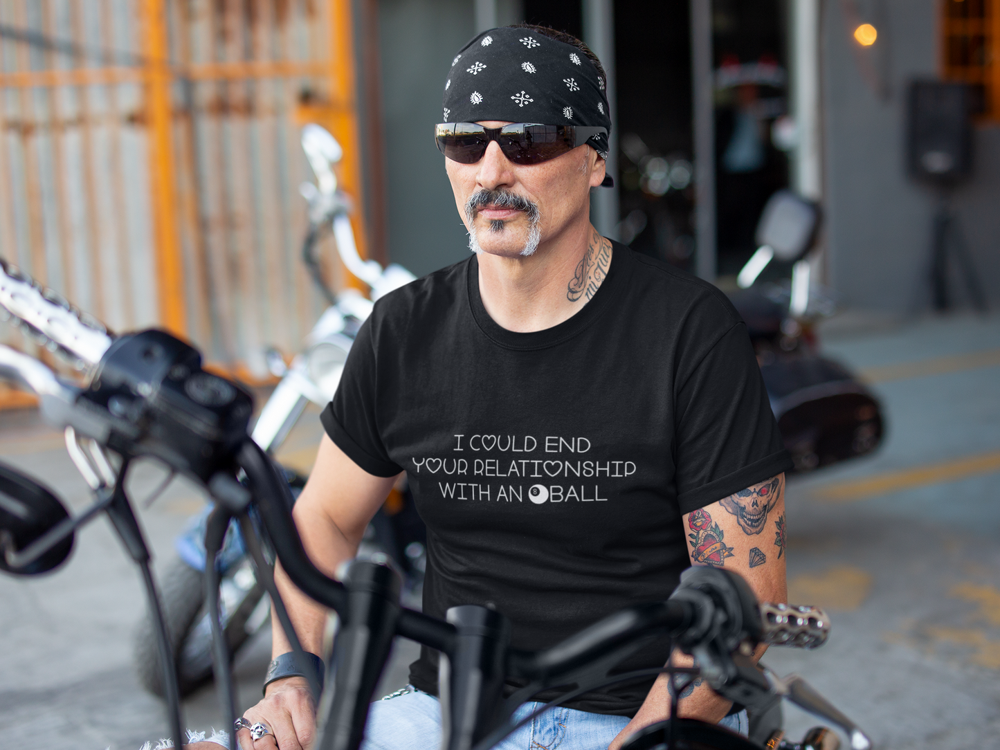 I Could End Your Relationship With An 8 Ball